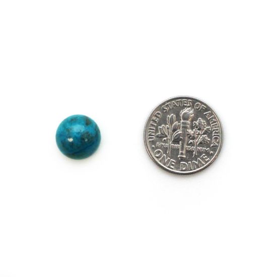 Wholesale Cabochon Chrysocolla Round, 10mm, Grade AA