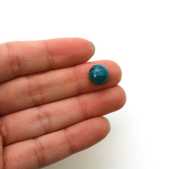 Wholesale Cabochon Chrysocolla Round, 10mm, Grade AA