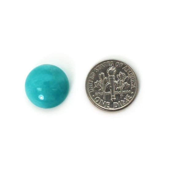 Wholesale Cabochon Amazonite Round, 15mm, Grade A+