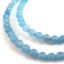 Wholesale Blue Jade Beads - 4mm Faceted Round (Sold Per Strand)