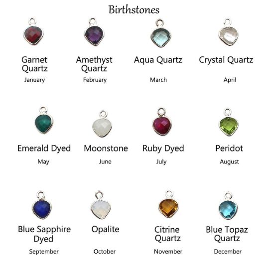 Wholesale Sterling Silver Long Chain and Gemstone Dangle Earrings (Sold Per Pair)