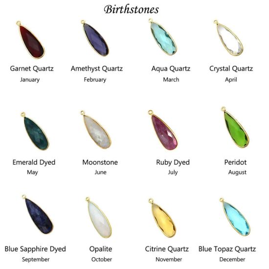 Wholesale Gold Over Sterling Silver Textured Square Elongated Teardrop Gemstone Earrings (Sold Per Pair)