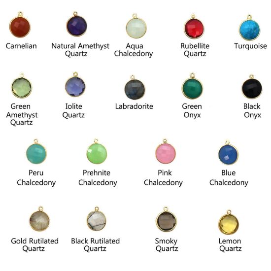 Wholesale Gold Over Sterling Silver Textured Marquise Coin Gemstone Earrings (Sold Per Pair)