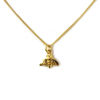 Wholesale Gold Over Sterling Silver Bumblebee Charm Necklace - 16"