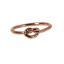Wholesale Rose Gold Over Sterling Silver Knot Ring (1 piece)