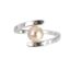 Wholesale Sterling Silver Fancy Freshwater Pearl and CZ Stone Ring (1 piece)
