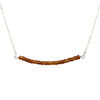 Wholesale Sterling Silver Birthstone Row Choker  - 15"