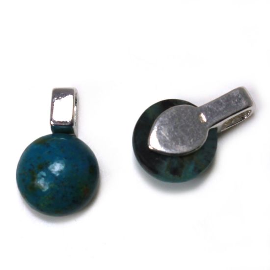 Wholesale 925 Sterling Silver Glue On Bail - 12mm  or 15mm