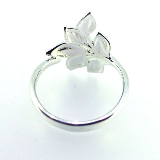 Wholesale Sterling Silver Leaf Ring-Size 7 (1 piece)