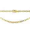 Wholesale Gold over Sterling Silver Finished Chain - Diamond Cut Box Chain