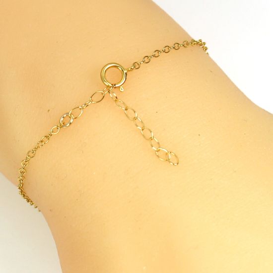 Wholesale 1/20 14K Gold Filled Adjustable Cable Chain Bracelet, Anklet or Necklace
