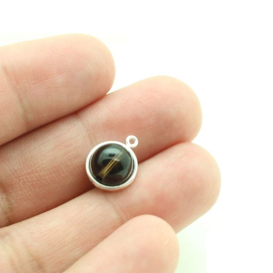 Wholesale Sterling Silver Bail  with 12mm Ring  for Beads