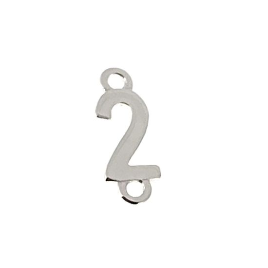 Wholesale Sterling Silver Number Connectors 
