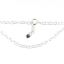 Wholesale Sterling Silver Basic Adjustable Chain Anklet and Bracelet- Round Oval Cable Chain