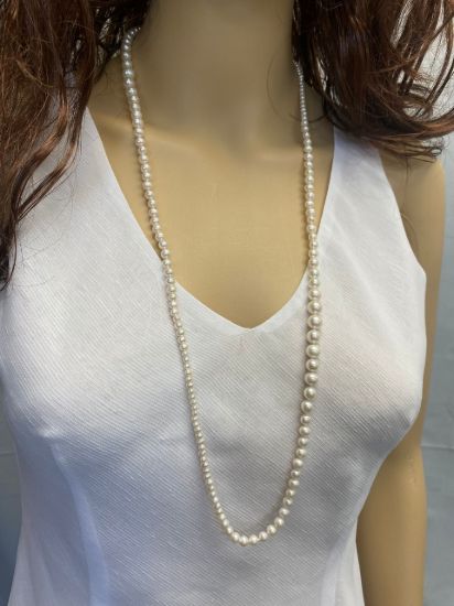 Wholesale High End Freshwater Pearls Long Necklace 35"  -Grade AAAA