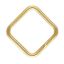 Wholesale 1/20 14k Gold Filled Plain Square Charms - 6mm or 8mm (sold per piece) 