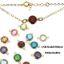 Wholesale 14K gold filled birthstone Necklace, Anklet or Bracelet 