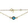 Wholesale 14K gold filled birthstone Necklace, Anklet or Bracelet 