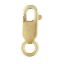 Wholesale 1/20 14K Gold Filled Oval Lobster Clasp with ring (1 piece)