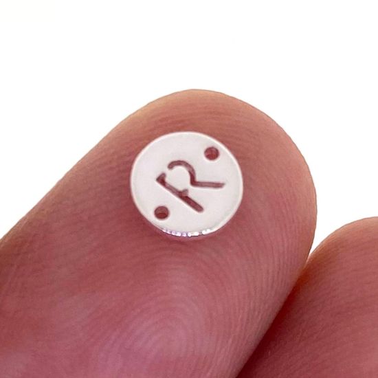 wholesale sterling silver letter connectors,bracelet connectors,permanent Jewelry charms