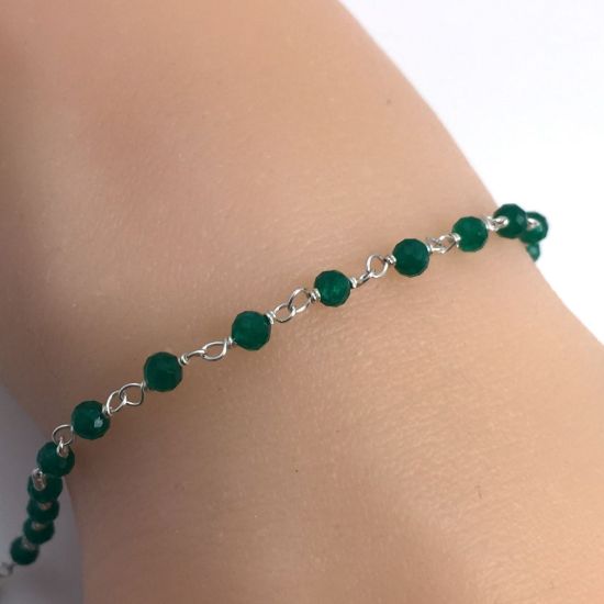 WHOLESAEL GEMSTONE ROSARY CHAINS FOR PERMANENT JEWELRY