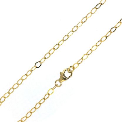 Wholesale 1/20 14K Gold Filled Finished Jewelry Chain - 2.6mm Flat Cable Chain