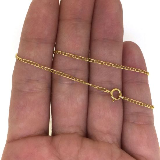 Wholesale 1/20 14K Gold Filled Jewelry Chain - 1.5mm Curb Chain