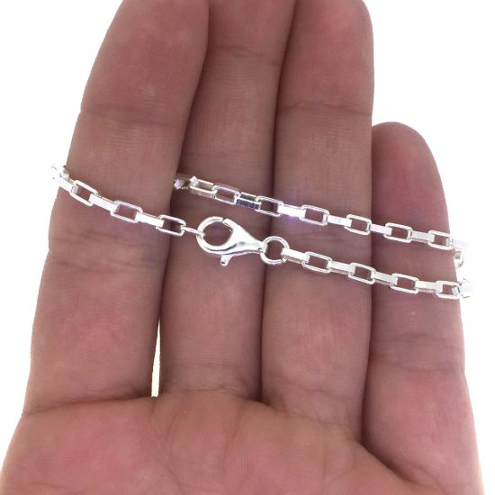 Wholesale Sterling Silver Heavy Box Chain, Wholesale Bulk Necklace Chains