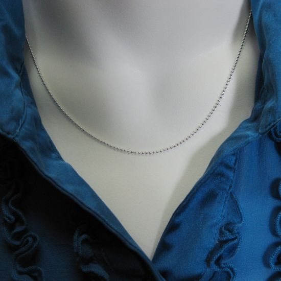 Wholesale Sterling Silver Ball Chain Necklace, Wholesale Bulk Necklace Chains