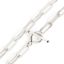 Wholesale Sterling Silver Finished Chain - Textured Long Box Chain