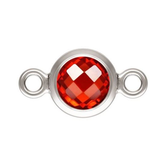 sterling silver 6mm bezel connectors for permanent jewelry supply wholesale