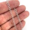 Wholesale Sterling Silver Bulk Chain - 3mm round cable Chain
