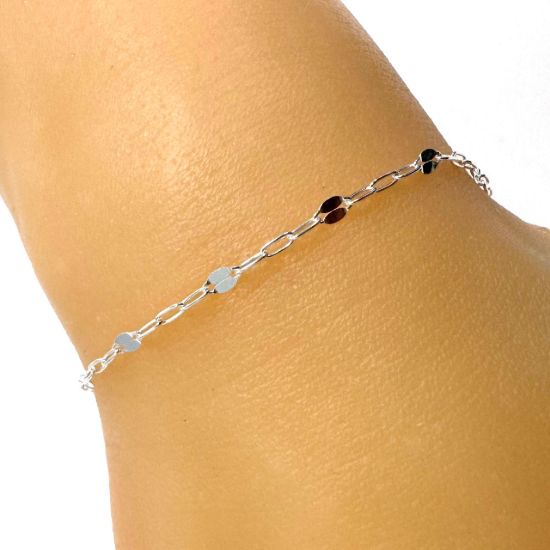 wholesale sterling silver jewelry making chains in bulk,silver paperclip chain