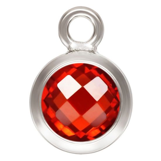 Wholesale Sterling Silver 4mm Bezel Charms