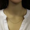 Wholesale Chain, Gold plated Sterling Silver Vermeil 1mm Rolo Chain, Bulk Chain by the foot