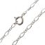 Wholesale 925 Sterling Silver Finished Jewelry Chain - Figaro 8 Cable Chain