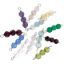 WHOLESALE STERLING SILVER JEWELRY MAKING SUPPLY-BIRTHSTONE CONNECTORS