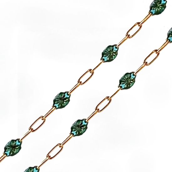 Wholesale permanent jewelry chains by the foot,Enamel Chain