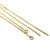 Wholesale Gold Plated Sterling Silver Long Dangle Ear Threads or Threaders (1 pair)