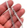 wholesale sterling silver bulk cuban chain-permanent jewelry chain 
