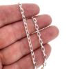 Wholesale Sterling Silver Bulk Chain - Diamond Cut Box Chain for permanent jewelry