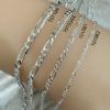 sterling silver Figaro chains wholesale permanent jewelry supplies