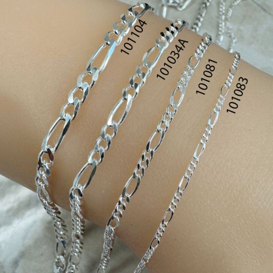 sterling silver Figaro chains wholesale permanent jewelry supplies