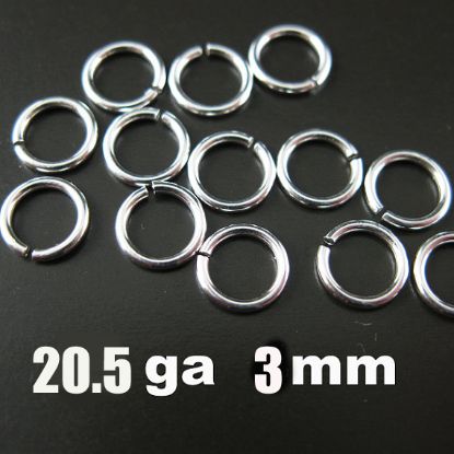 WHOLESALE JEWELRY MAKING FINDINGS- 3mm JUMP RINGS 
