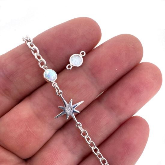 wholesale sterling silver charms connectors for permanent jewelry