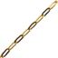 Wholesale 14K Gold Filled Bulk Chain - 1.5x3.5mm Small Rectangle Box Paperclip Chain (sold per foot) 