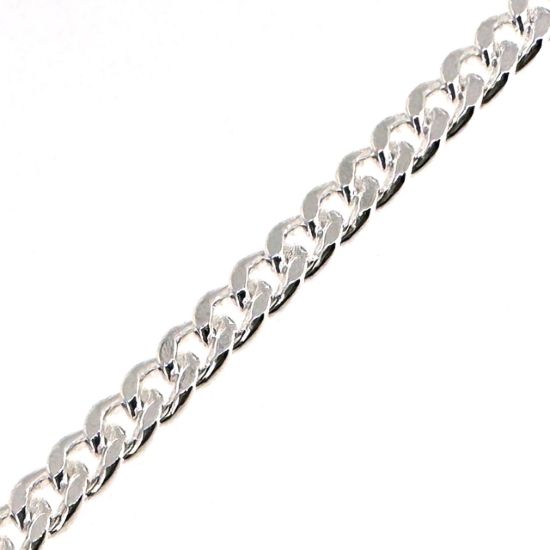 Wholesale Sterling Silver Curb Chain By the Foot | AZ Findings; Wholesale Chains By The Foot