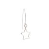 Wholesale Drop Birthstone Earrings with Star Sterling Silver Earrings Wholesale Bulk Birthstone earrings