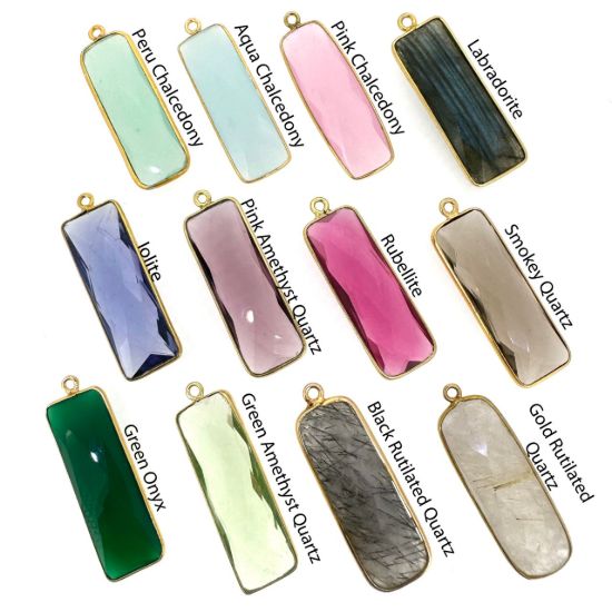 Wholesale Gold over Sterling Silver Fancy Textured Round Earrings with Rectangle Bezel Birthstone Charms