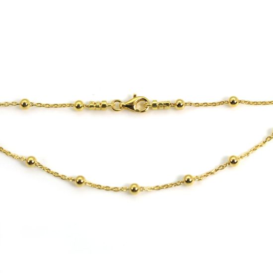 Wholesale Gold over Sterling Silver Bracelet Charm Bar Kit #3- 10 Chain Styles